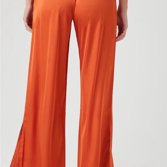 Satin Wide Leg Pants NWT! - Picture 3 of 8